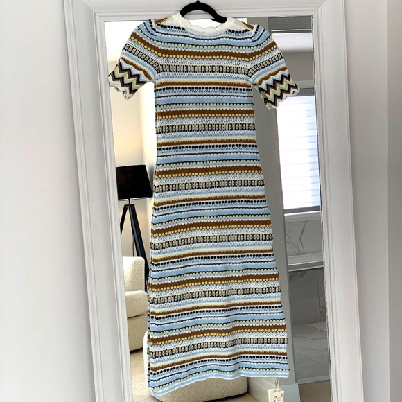 JMWM Striped Knit Midi Dress - Picture 4 of 5